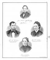 Andrew D. Pierson, William N. Fulton, Mrs. W. N. Fulton, Kezia A. Fulton, Licking County 1875